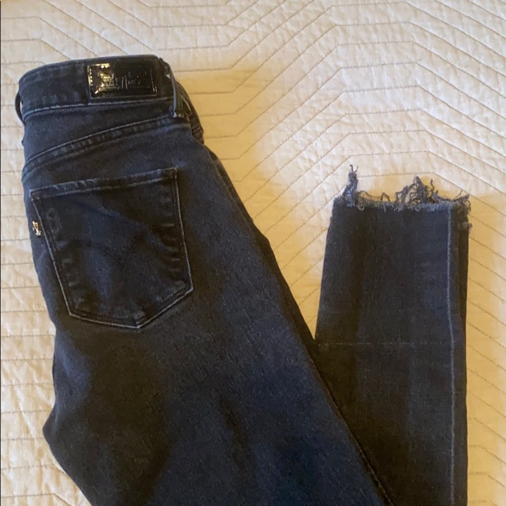 Levis Jeans High Rise Skinny Stretch Black Size 26